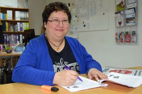 Ina Möller arbeitet als Prüferin im Büro für Leichte Sprache.